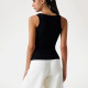 Guess Γυναικεία αμάνικη μπλούζα Colette Rib Tank
